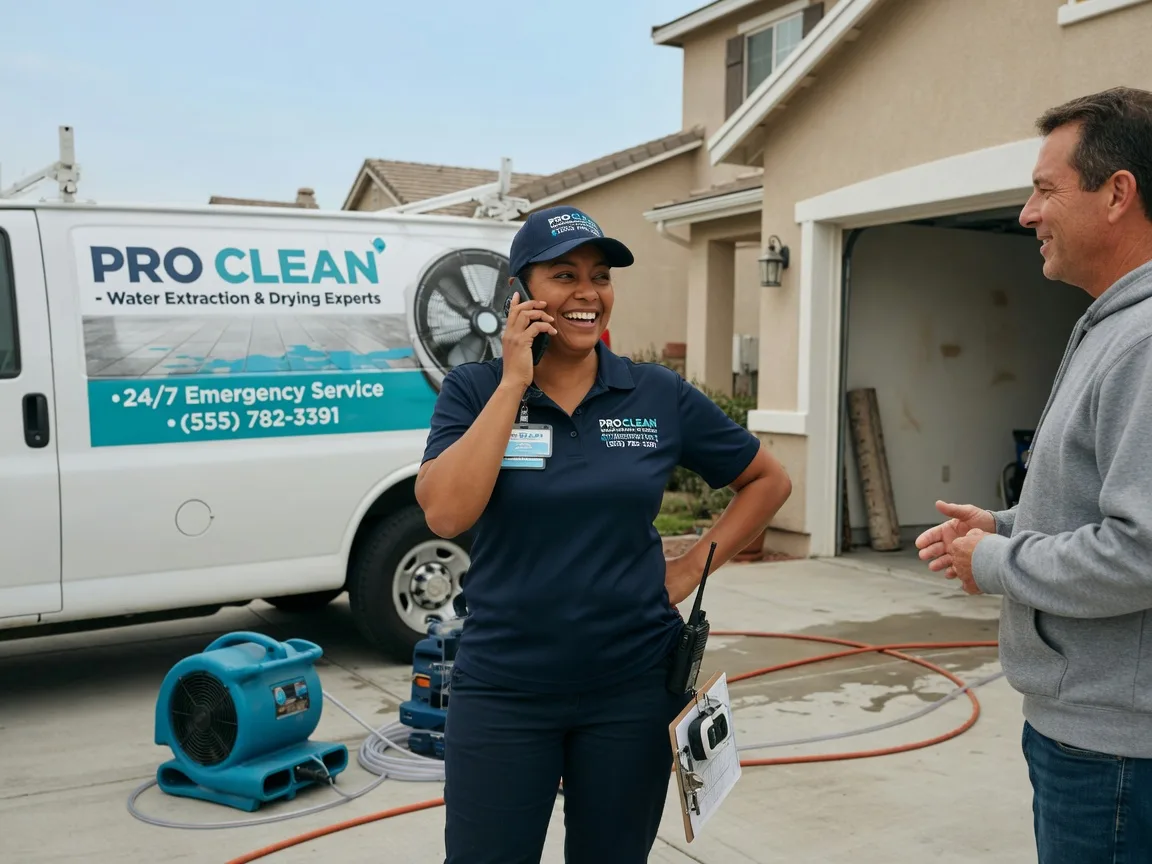 Water Extraction & Drying Valencia, CA FAQs